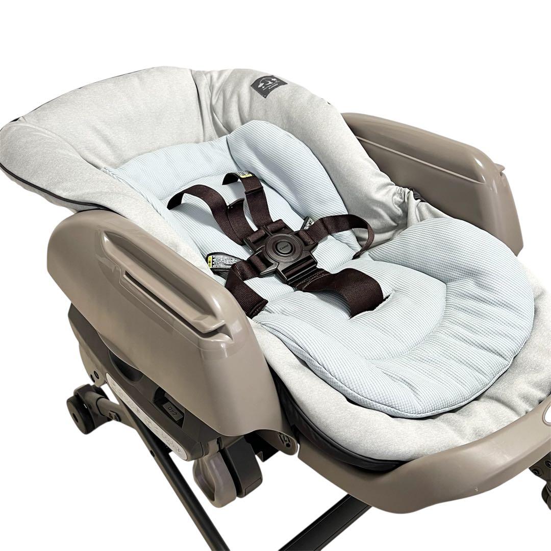 コンビ ネムリラ AUTO SWING LM ミントグレー　電動ハイローチェア