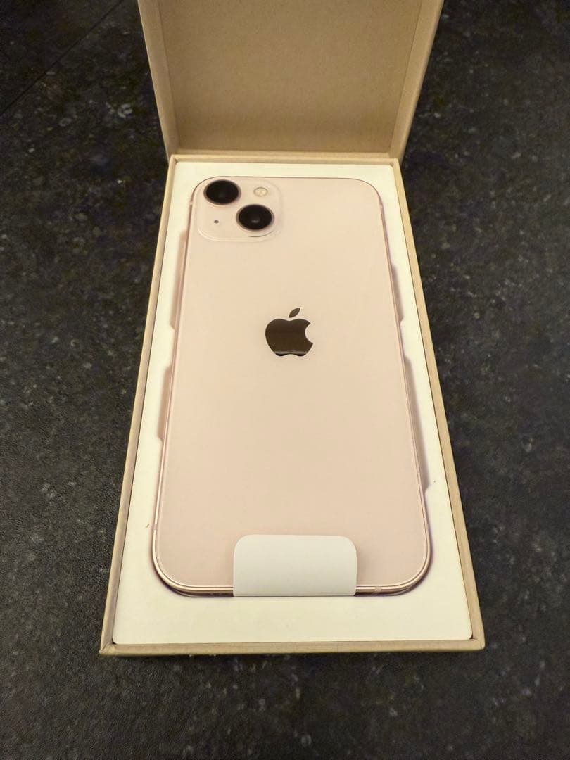 iPhone13 256GB ピンク 新品未使用（本体交換・バッテリー100%）