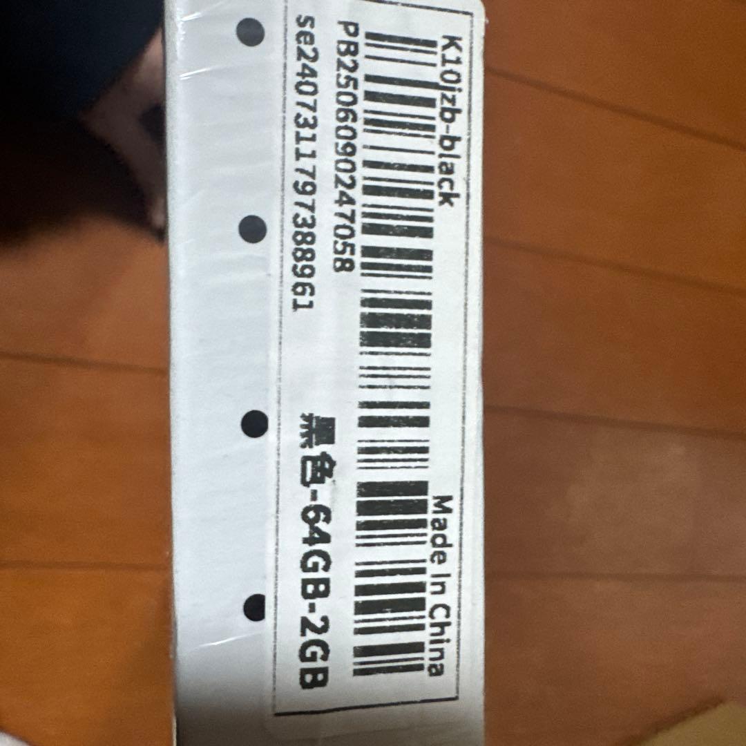 K10 Androidタブレット本体