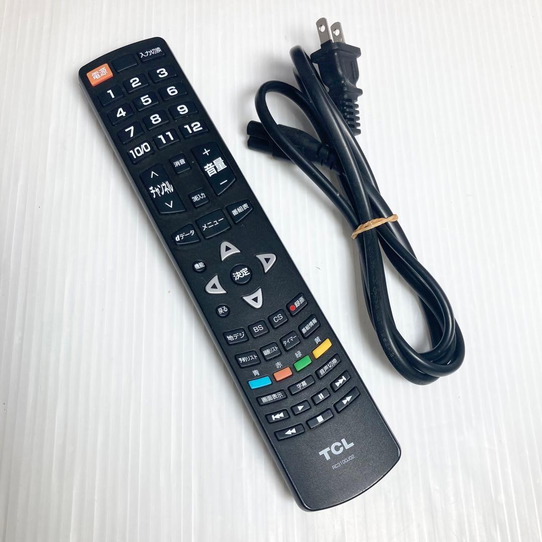 【録画可能】TCL 32インチ液晶テレビ 32B400 2020年製 HDD付属