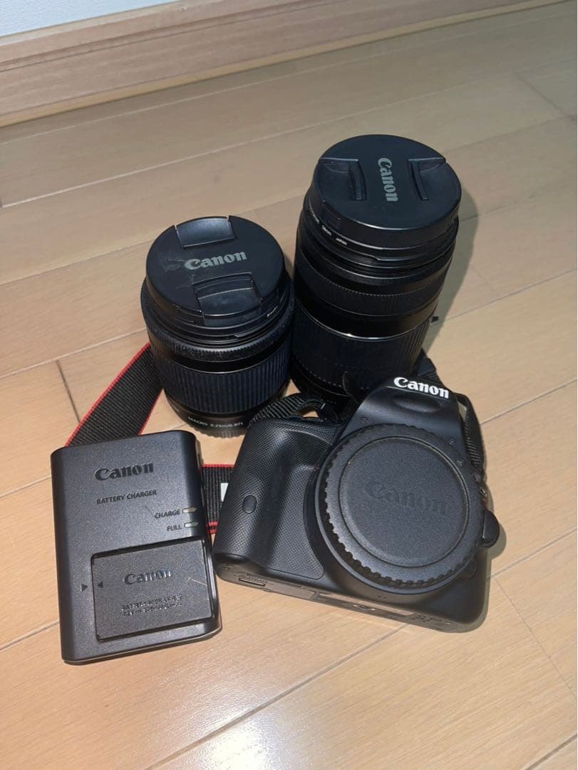 デジタル一眼レフカメラ レンズ2本セット　Canon iosKiss X7i