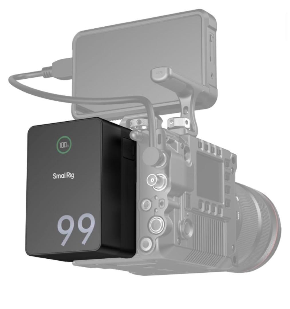 【新品】SmallRig Vマウントバッテリー VB99 Pro