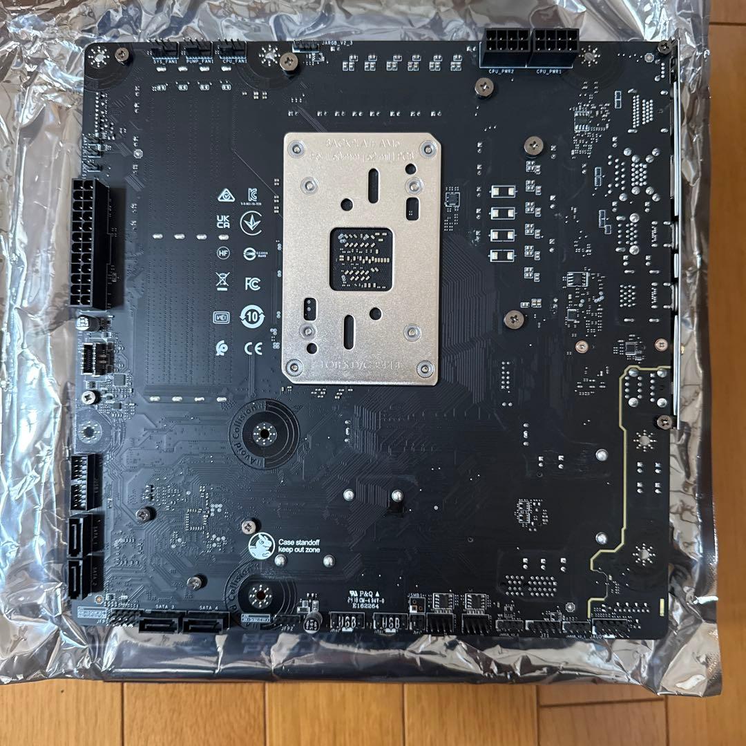 MSI バックコネクトマザーボード　B650M PROJECT ZERO
