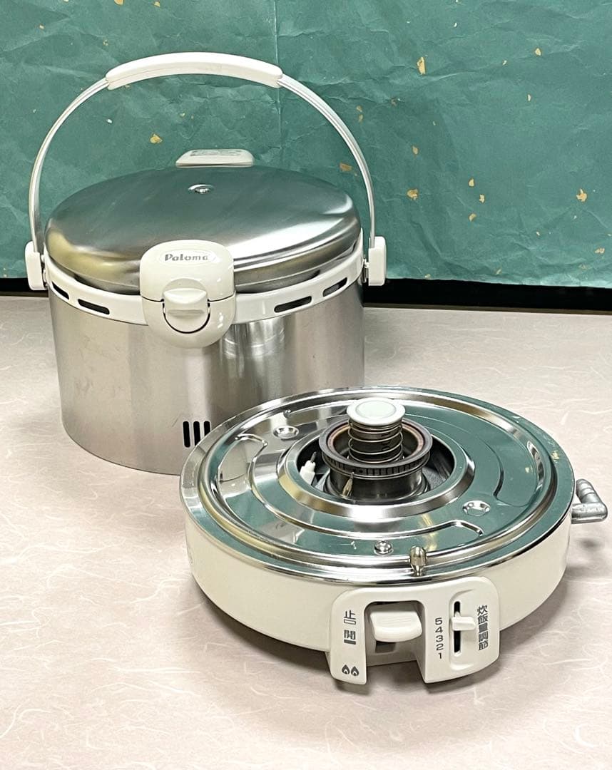 A847 美品❗️5合都市ガスパロマガス炊飯器