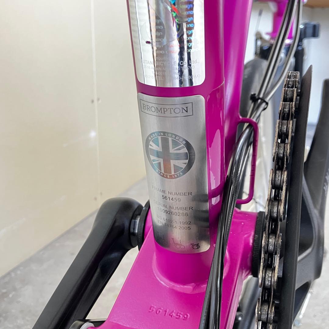 ブロンプトン　M6L フェンダーレスカスタム　付属品多数