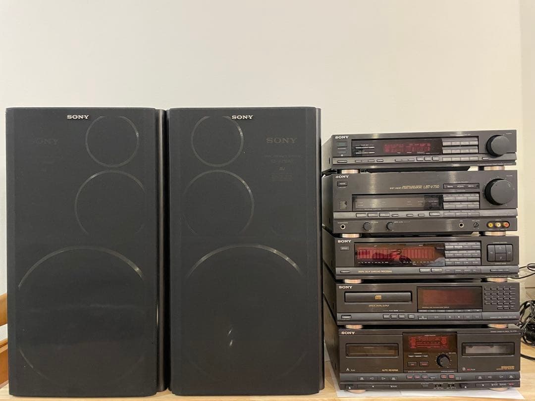 ラジオ・コンポ SONY SS-V750AV