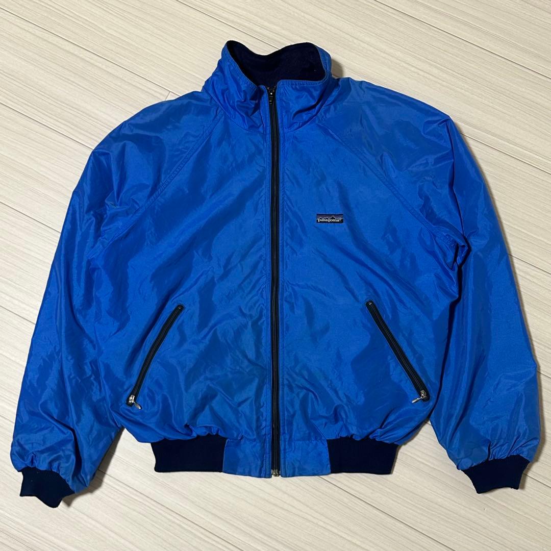 パタゴニア シェルドシンチラ キャプリーン ブルー 80s L