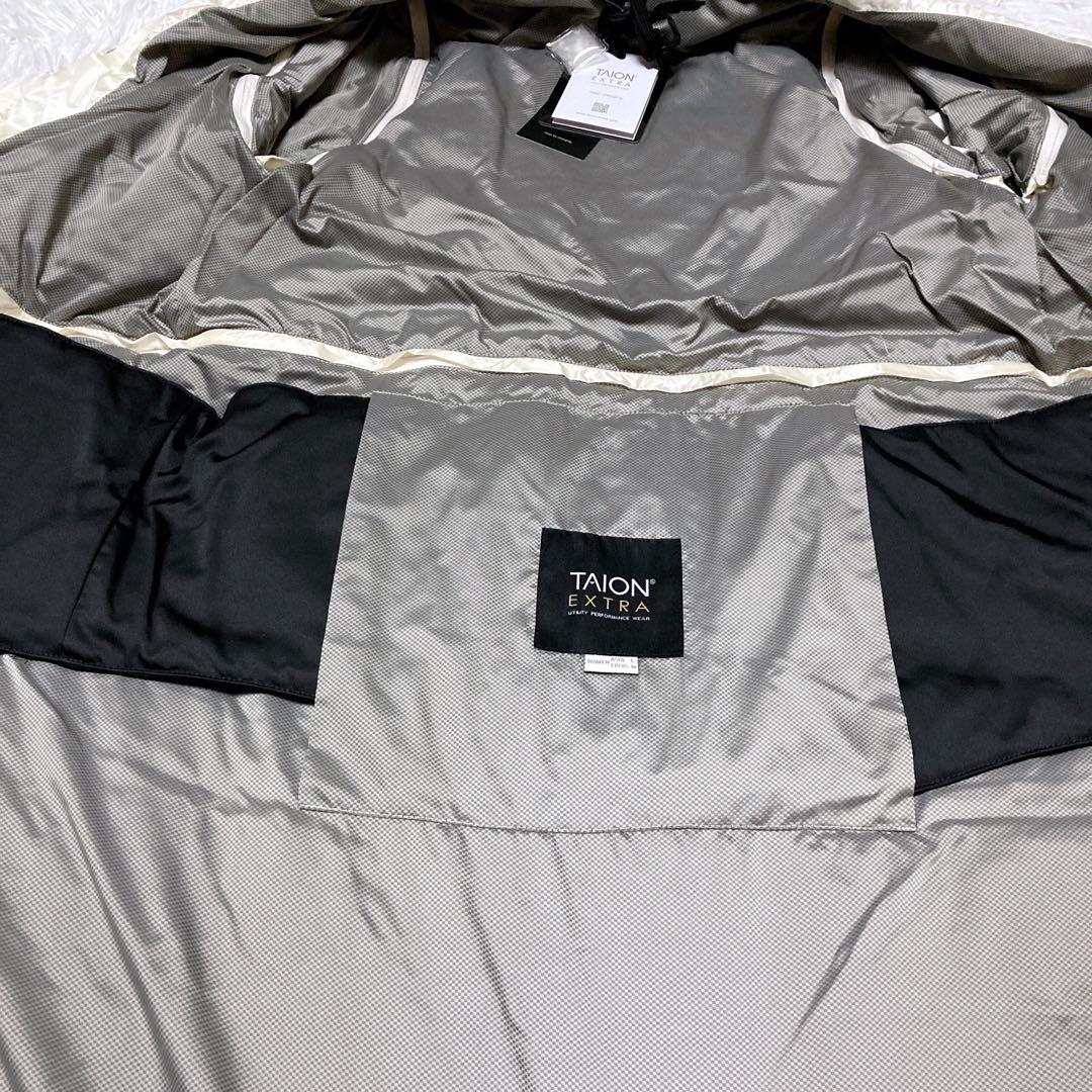 【新品タグ】TAION EXTRA ボレロダウンセット ロングダウン　白　L