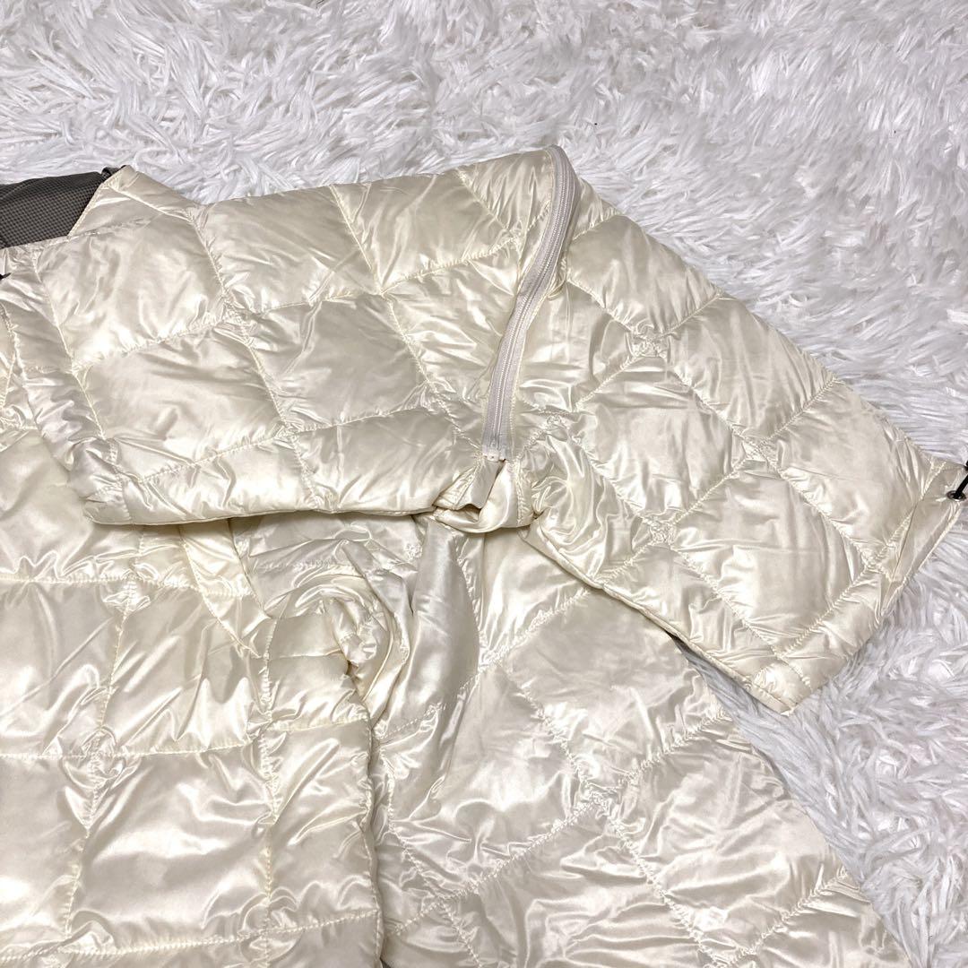 【新品タグ】TAION EXTRA ボレロダウンセット ロングダウン　白　L