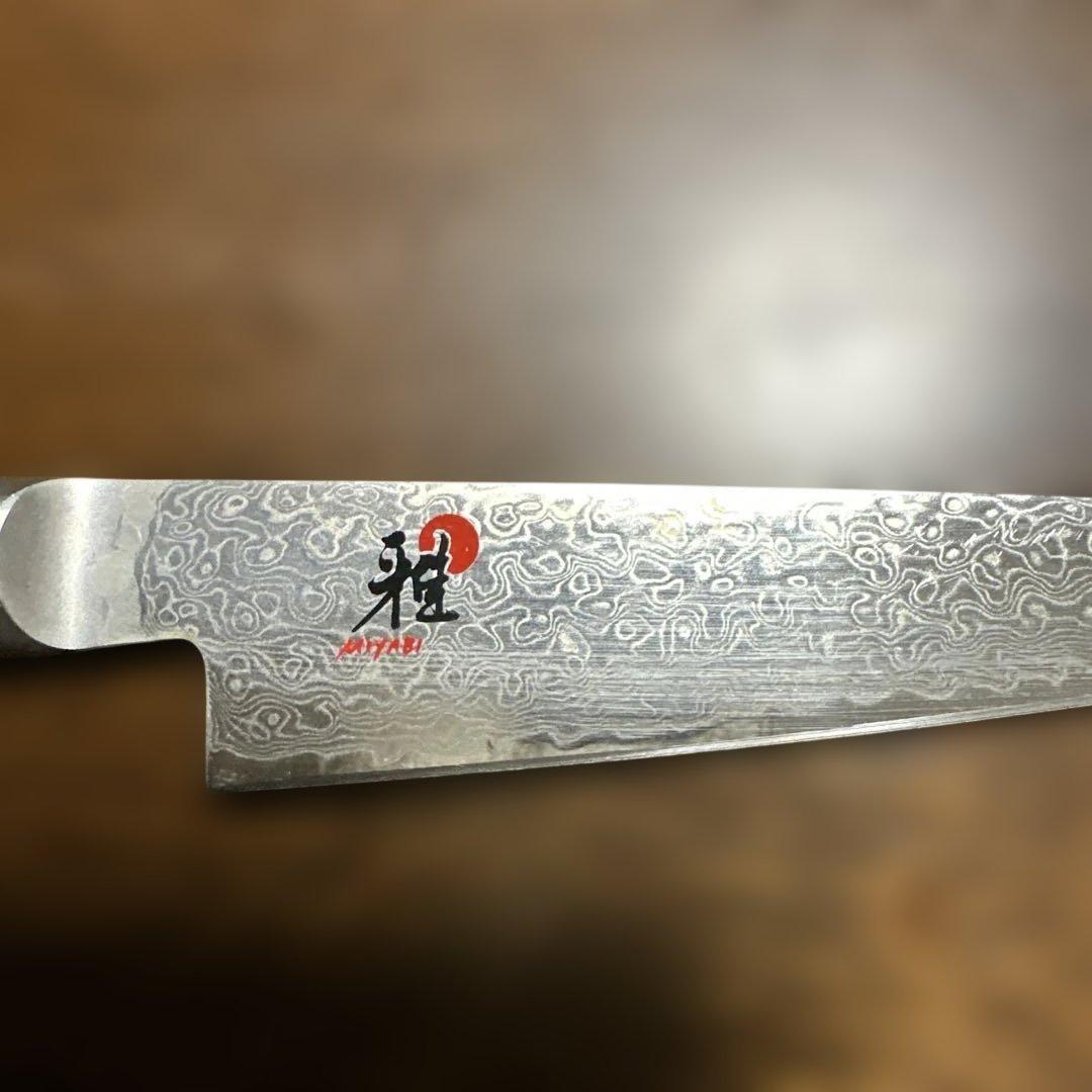 雅、みやび. 人気のダマスカス絞りのツヴァイリング、小刀