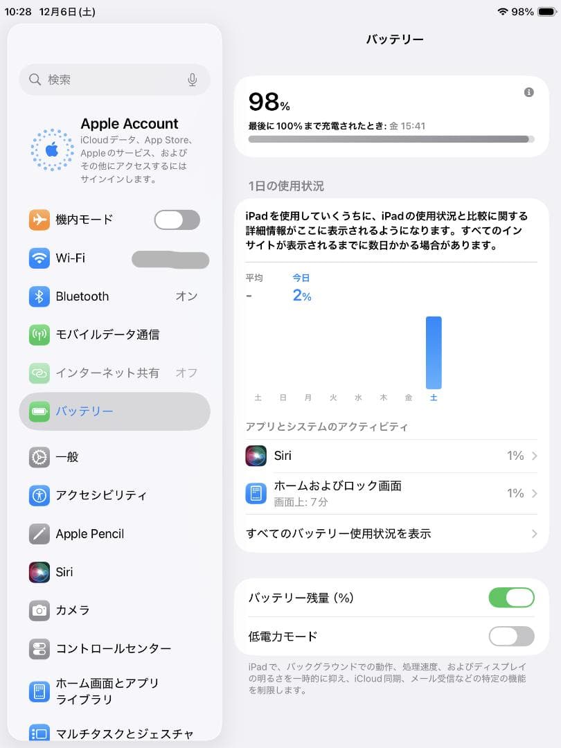 iPad mini 第5世代 Wi-Fi+Cellular 256GB