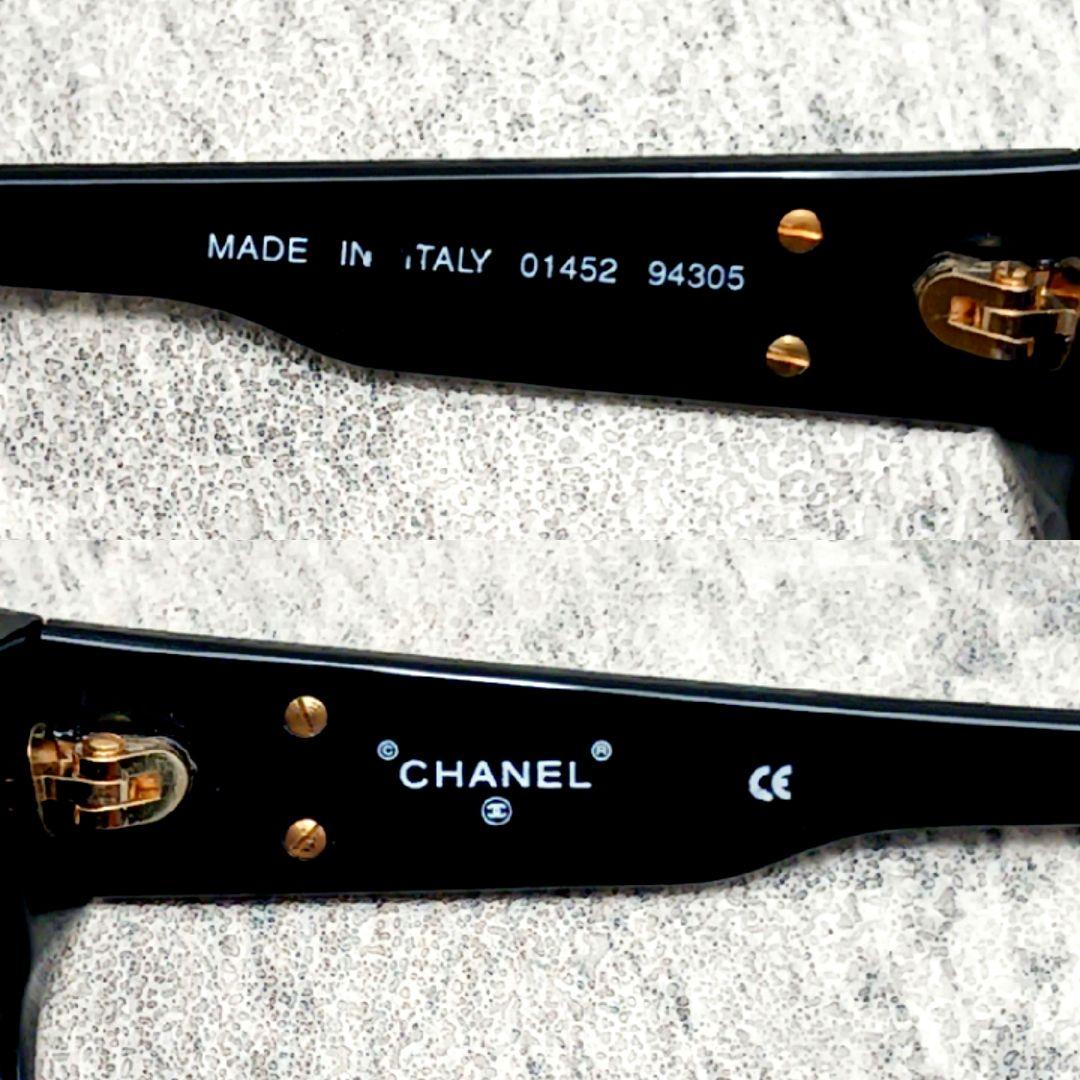 美品✨CHANEL シャネル✨サングラス ココマーク 黒 ケース付き