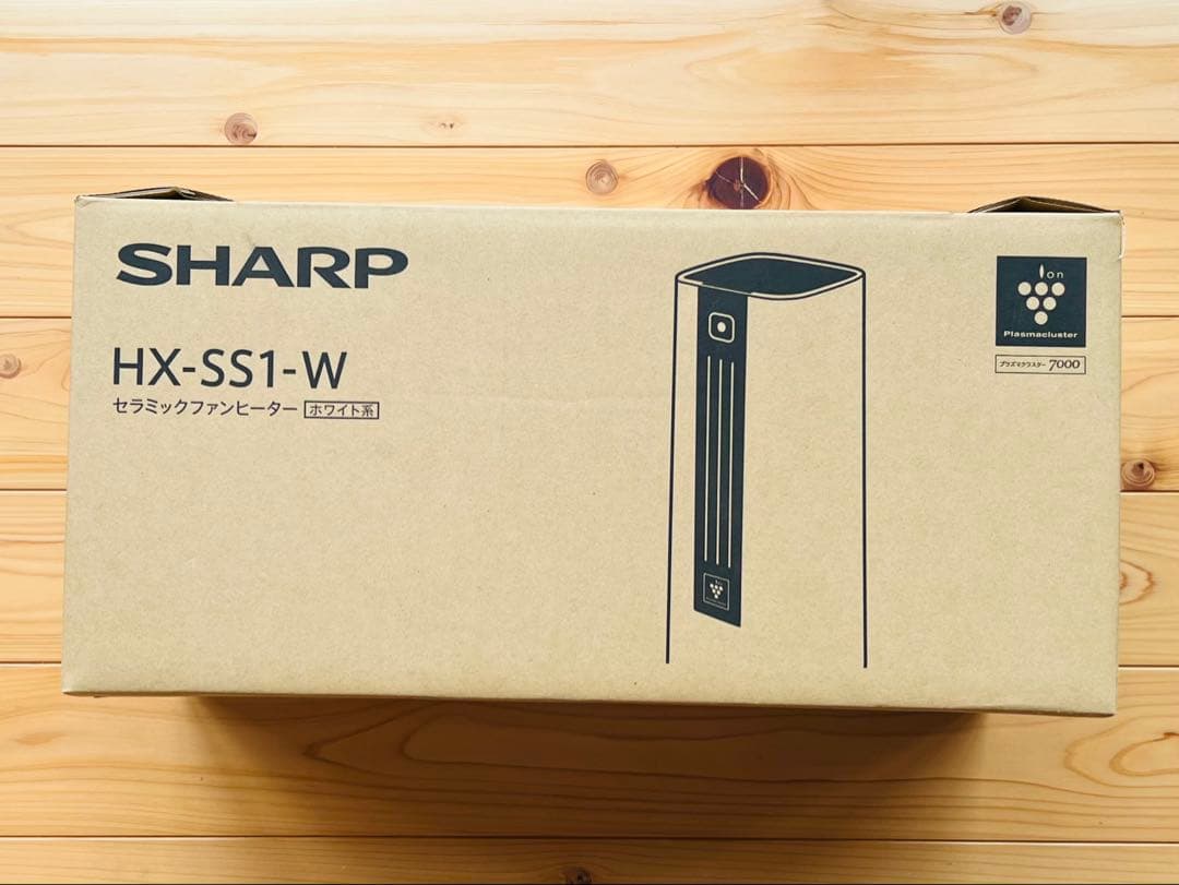 SHARP セラミックファンヒーター HX-SS1 箱あり