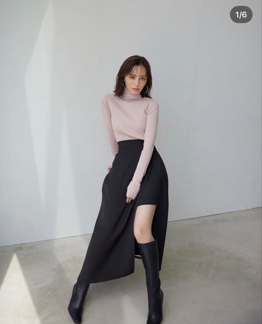 anuans スリットスカート