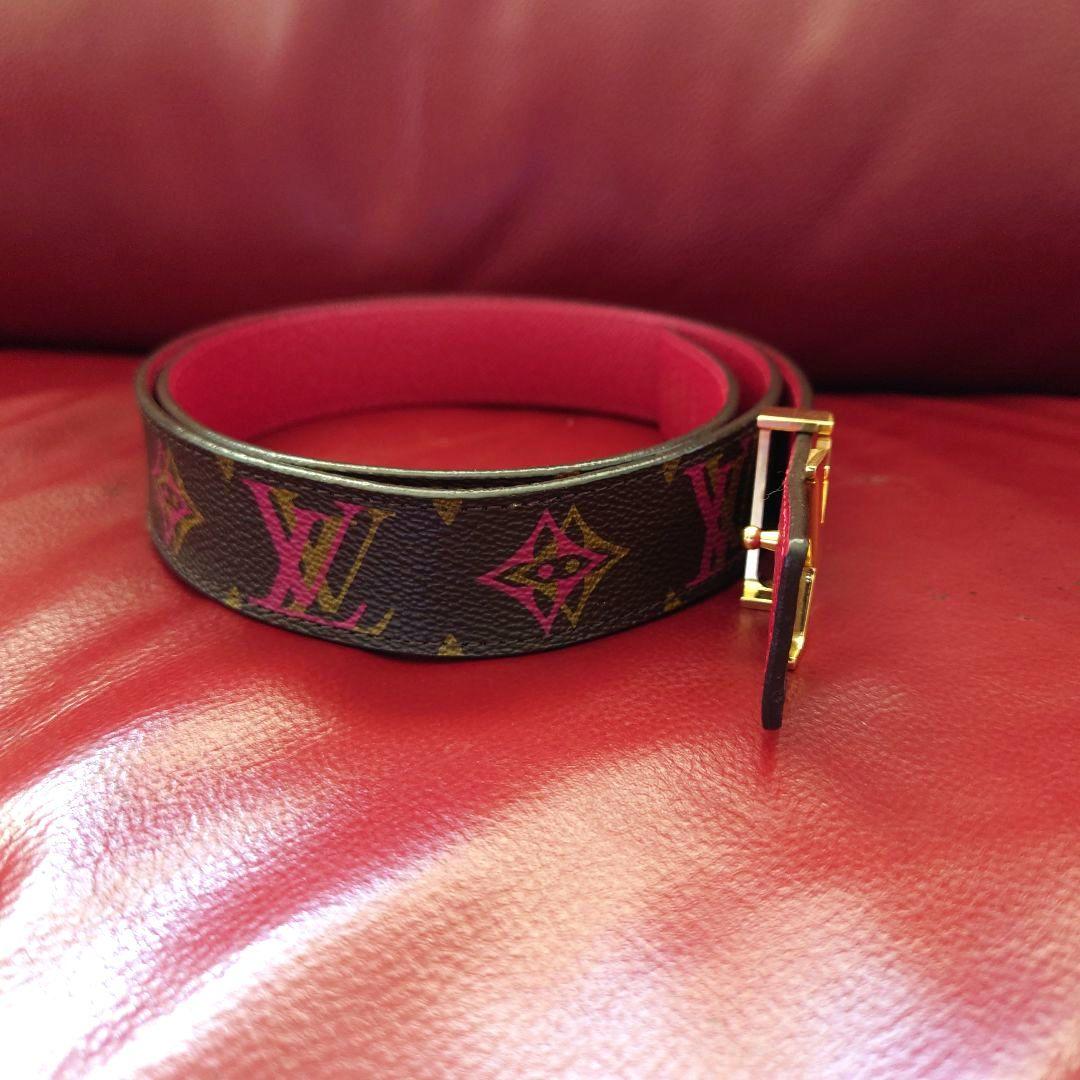 LOUIS VUITTON ルイヴィトン モノグラム サンチュール イニシャル