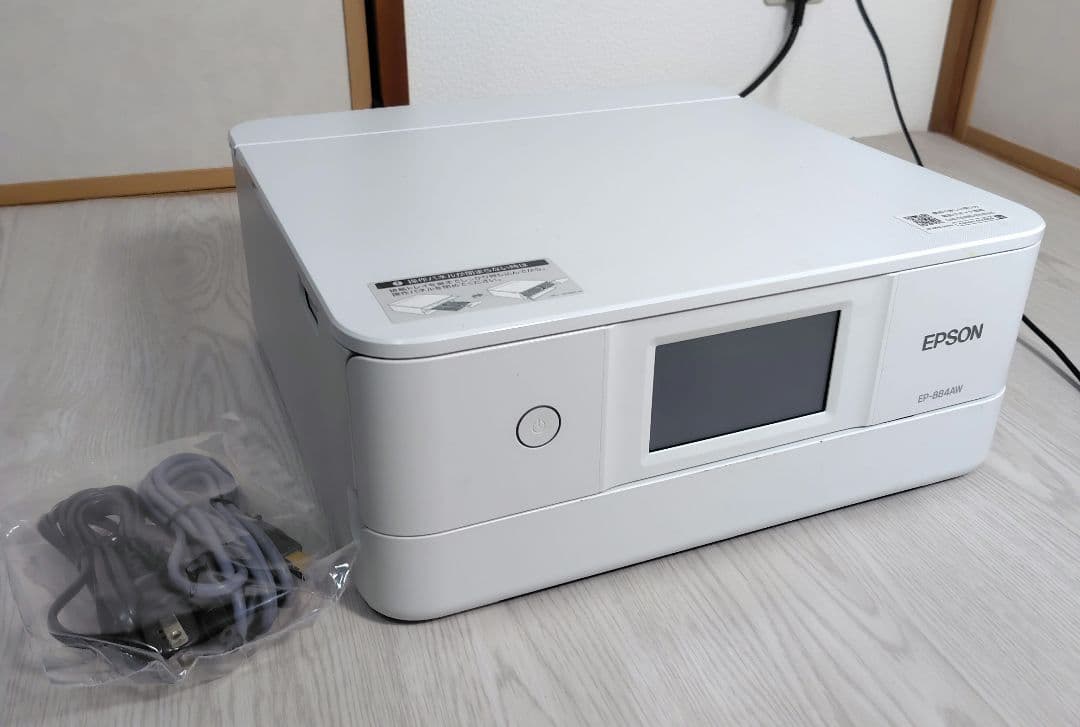 エプソン プリンター A4インクジェット複合機 カラリオ EP-884AW 白