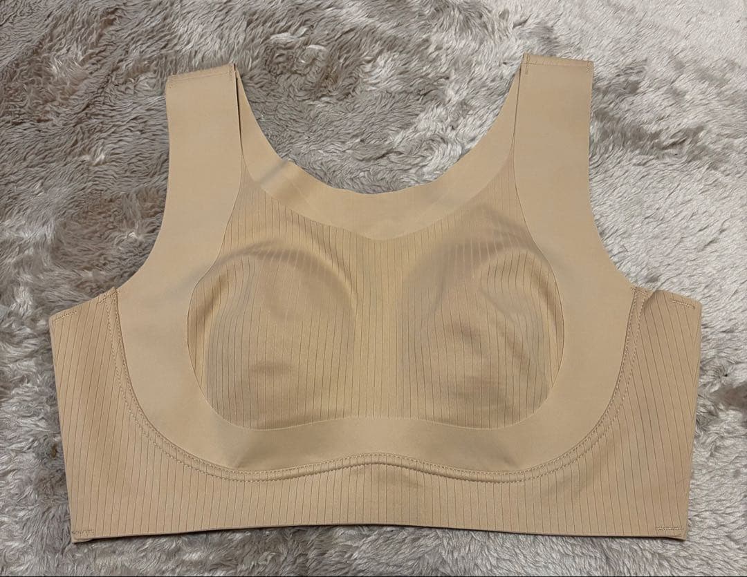 VEIMIA シームレス・胸を小さく見せるブラ　3枚セット　Lサイズ