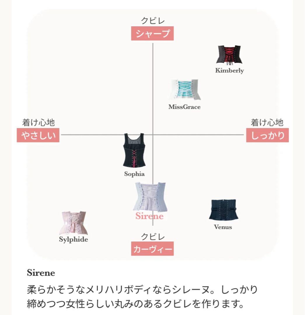ENCHANTED CORSET日本製　Sirene（シレーヌ）