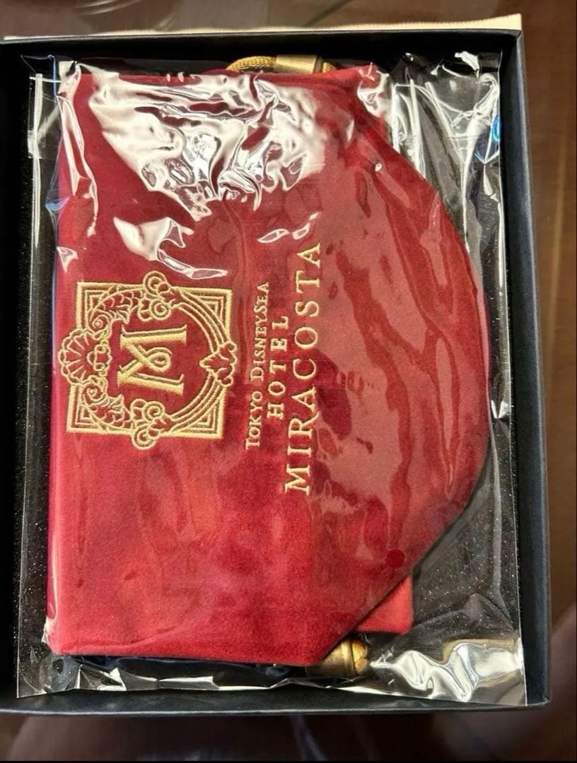 【未使用】東京ディズニーシー ホテルミラコスタ ジュエリーボックス　エコバッグ付