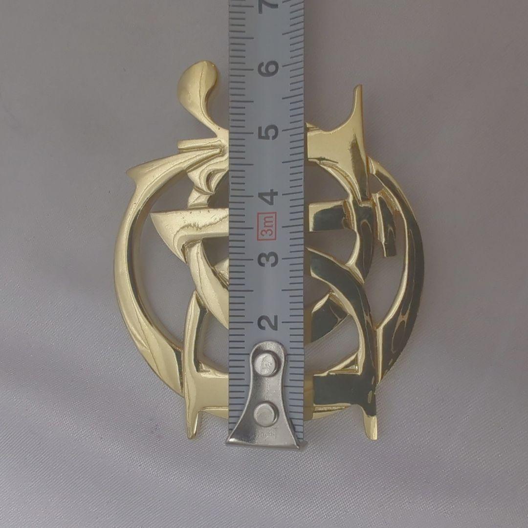 Christian Dior ディオール ロゴ ブローチ