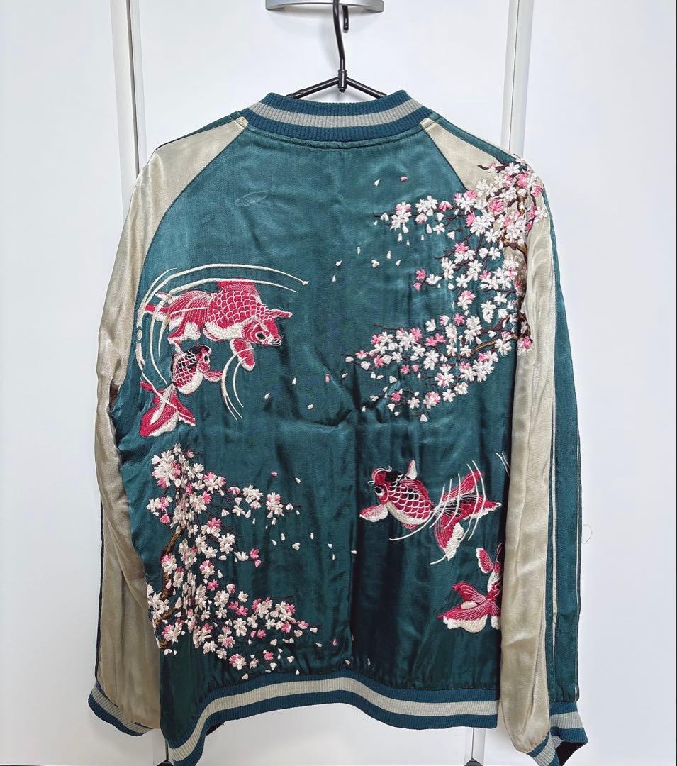 花旅楽団 リバーシブルスカジャン