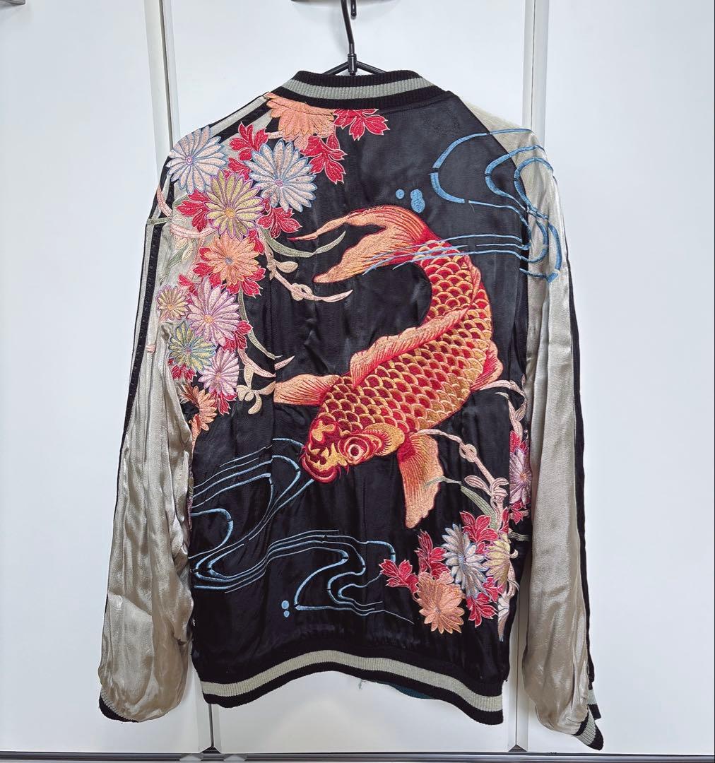 花旅楽団 リバーシブルスカジャン