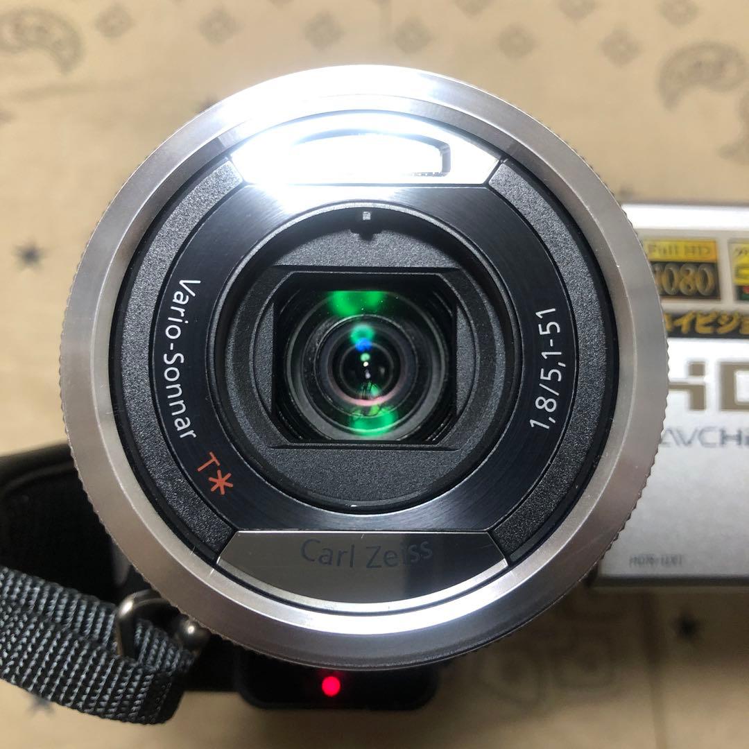 極美品 SONY HDR-UX1 ナイトショット機能付 ビデオカメラ