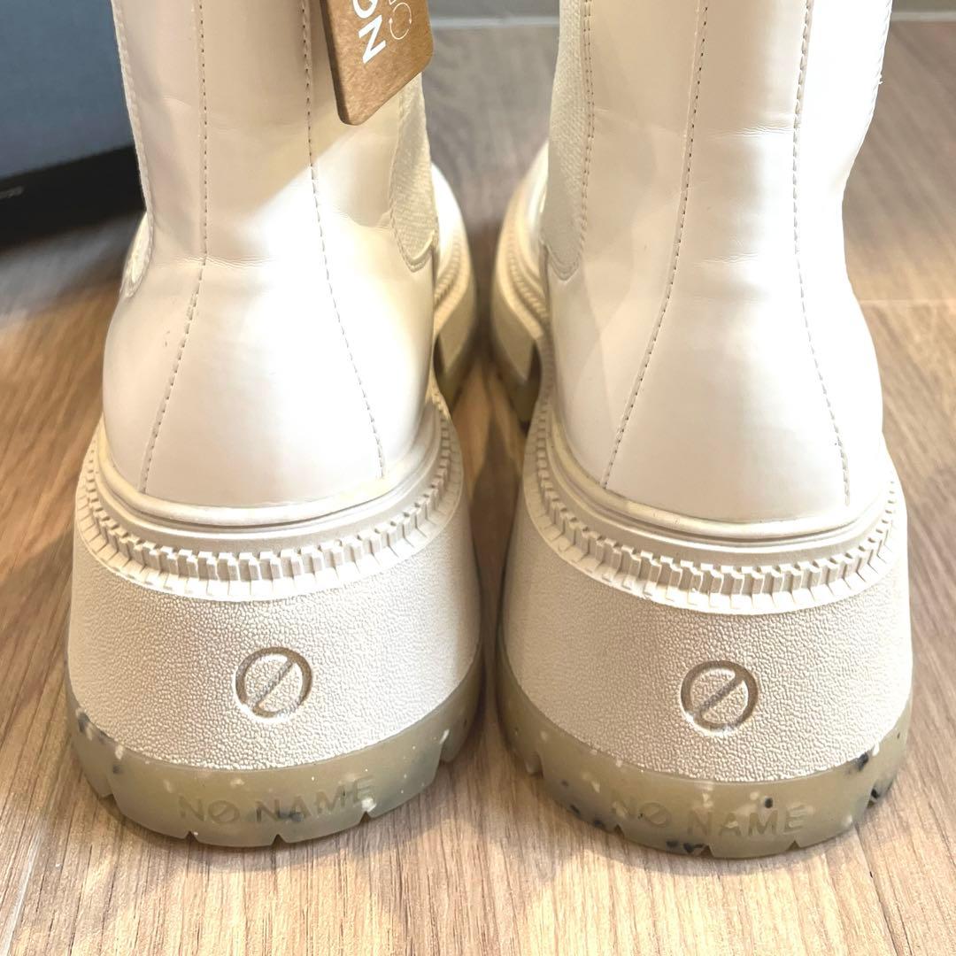 ノーネーム　ブーツ　39 白