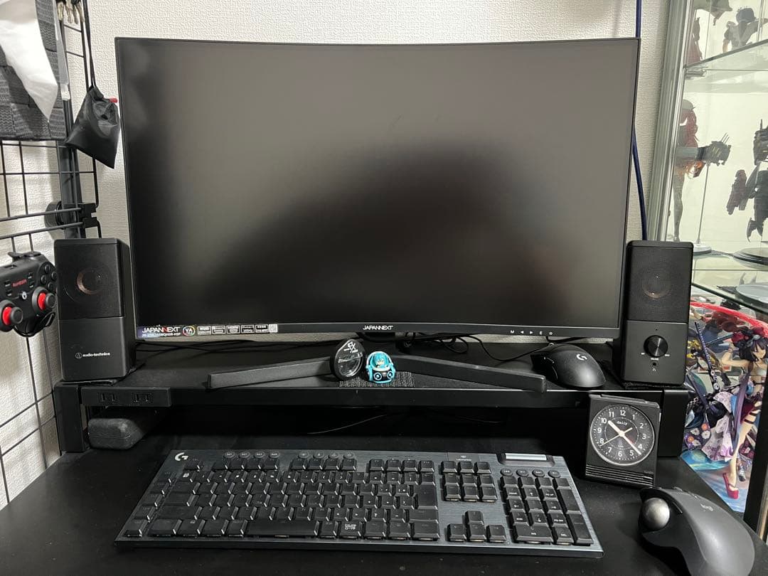 JAPANNEXT 27インチ 曲面 WQHD 165Hz 液晶モニター