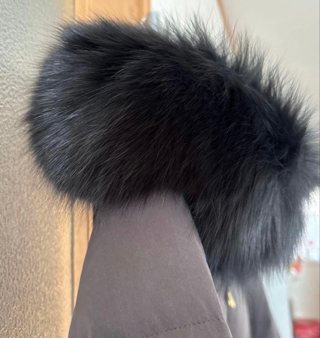 ナノユニバース　西川ダウン　フォックスファー