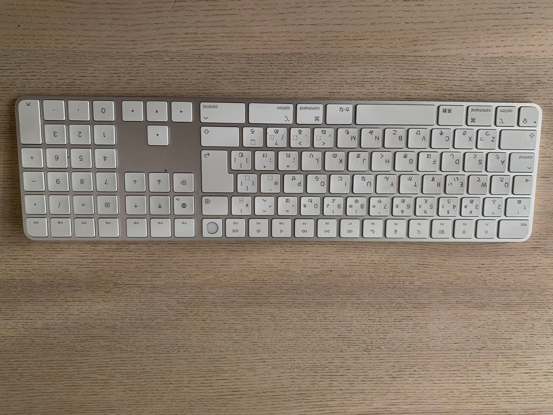 キーボード K23 Apple Touch ID Magic Keyboard A2520