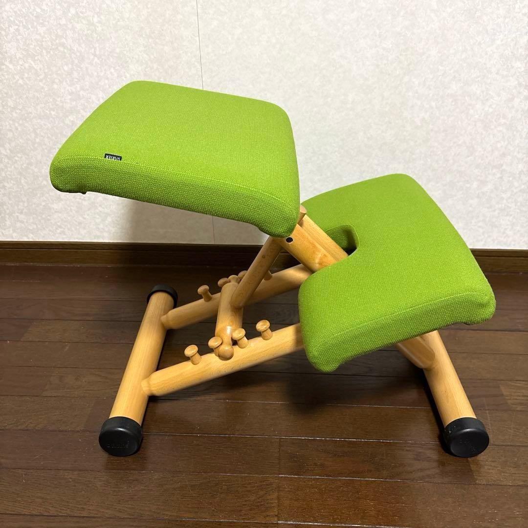 【美品】STOKKE VARIER バランスチェア ライム グリーン