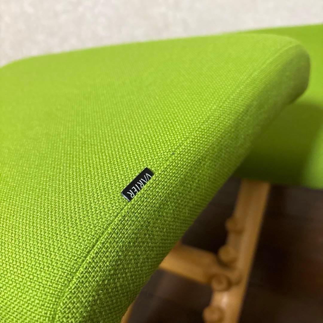 【美品】STOKKE VARIER バランスチェア ライム グリーン