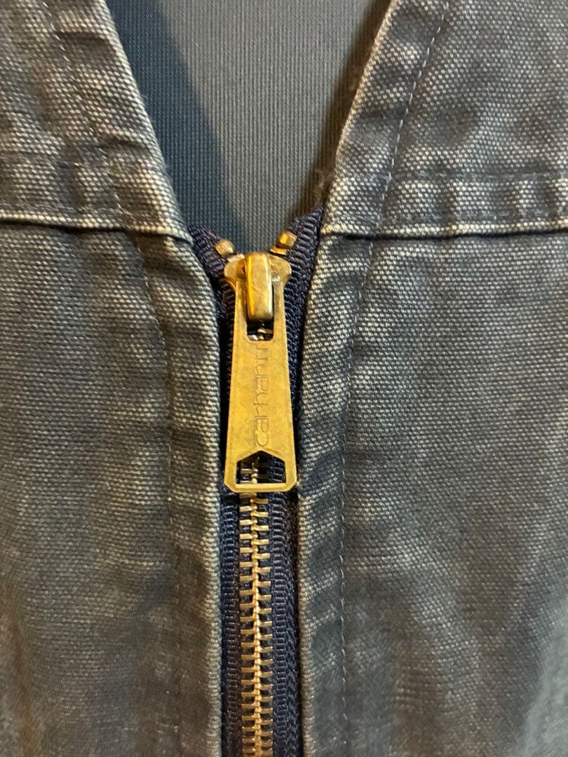 Carhartt v13ptI USA製フェードダック ベスト 裏ボア　古着