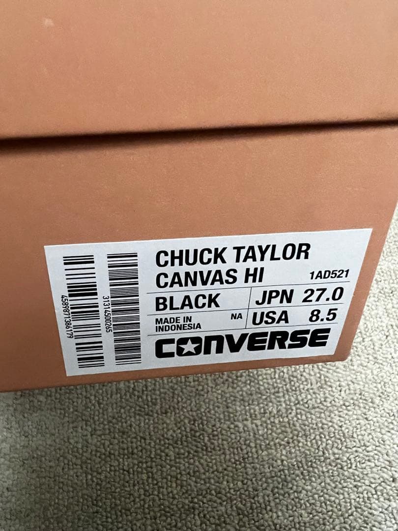 靴 Converse Addict Chuck Taylor Canvas Hi