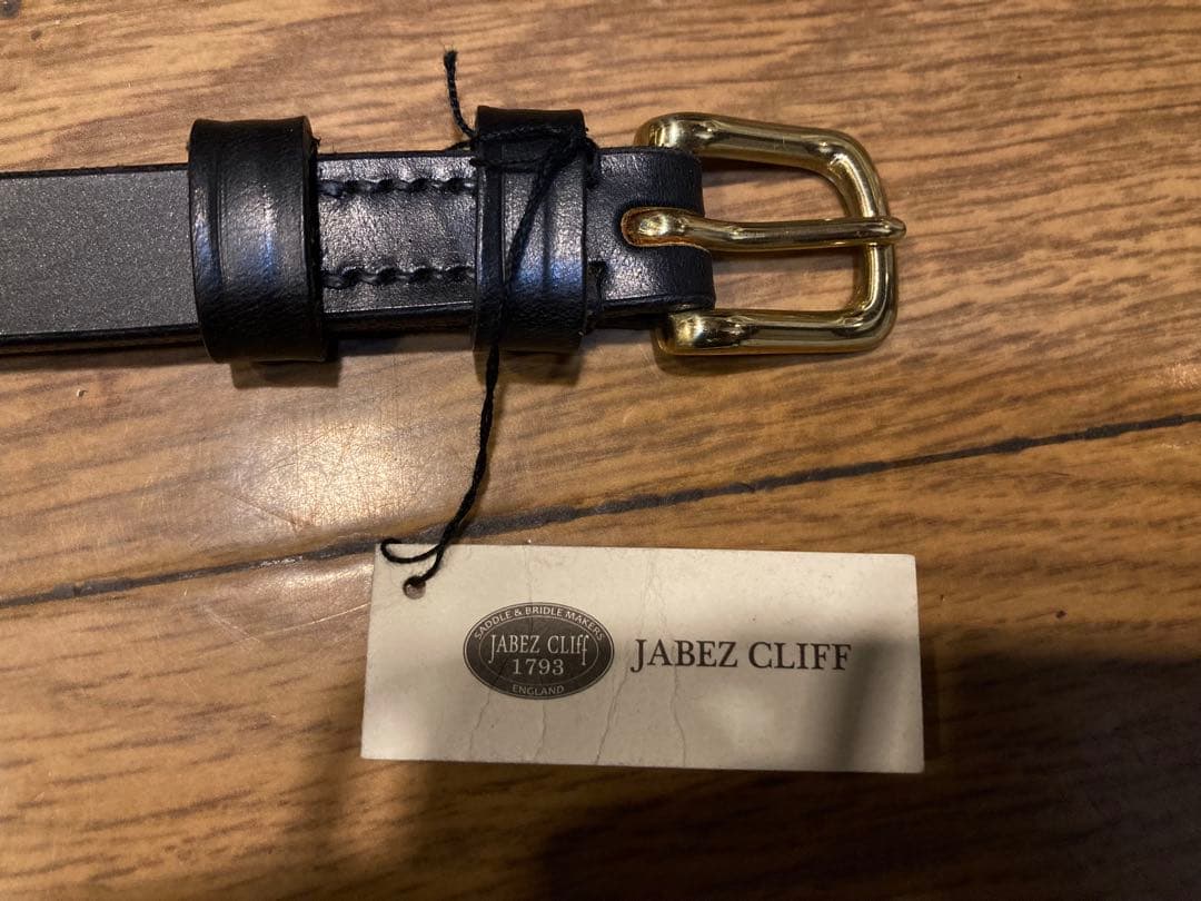 JABEZ CLIFF ジャベツクリフ STIRRUP LEATHER BELT