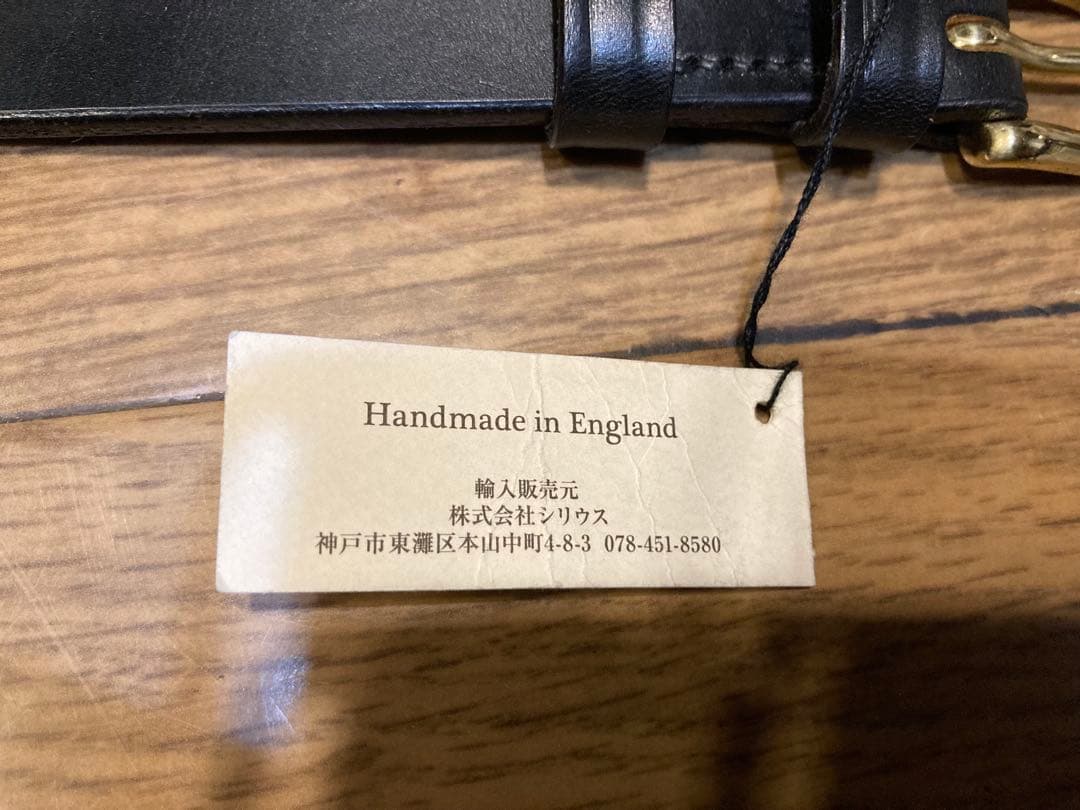 JABEZ CLIFF ジャベツクリフ STIRRUP LEATHER BELT