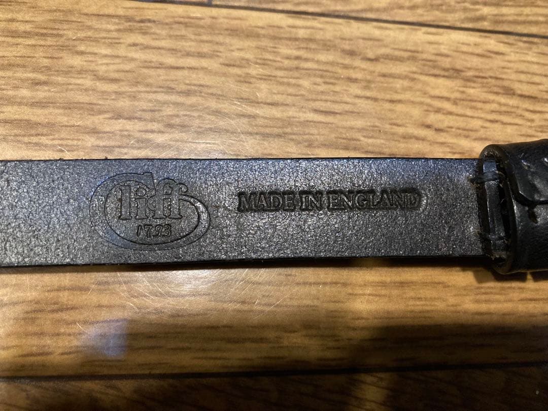 JABEZ CLIFF ジャベツクリフ STIRRUP LEATHER BELT