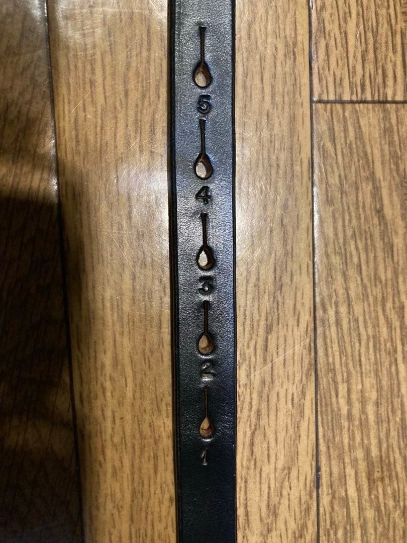 JABEZ CLIFF ジャベツクリフ STIRRUP LEATHER BELT