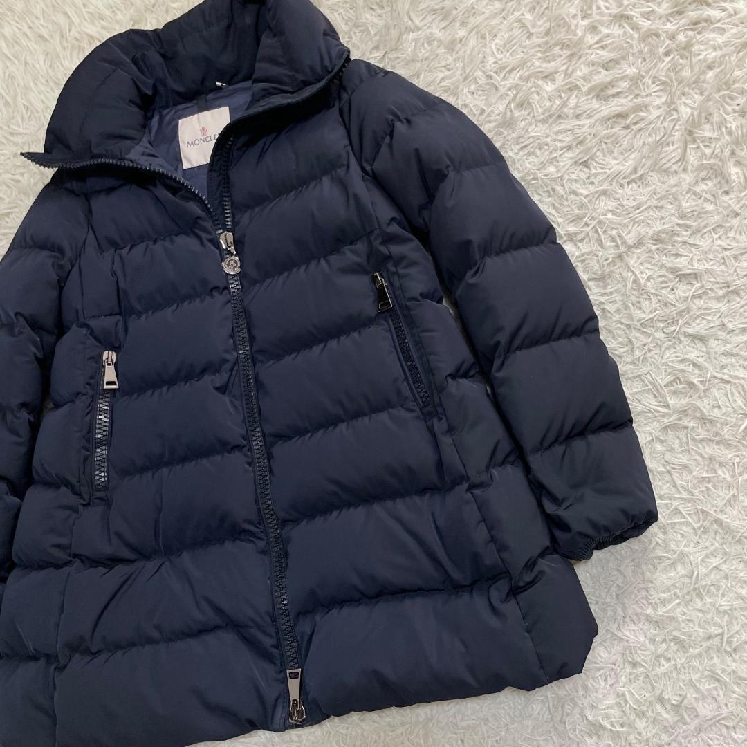 16463✨MONCLER petrea ロングダウンジャケット ネイビー