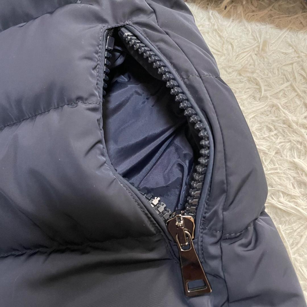 16463✨MONCLER petrea ロングダウンジャケット ネイビー