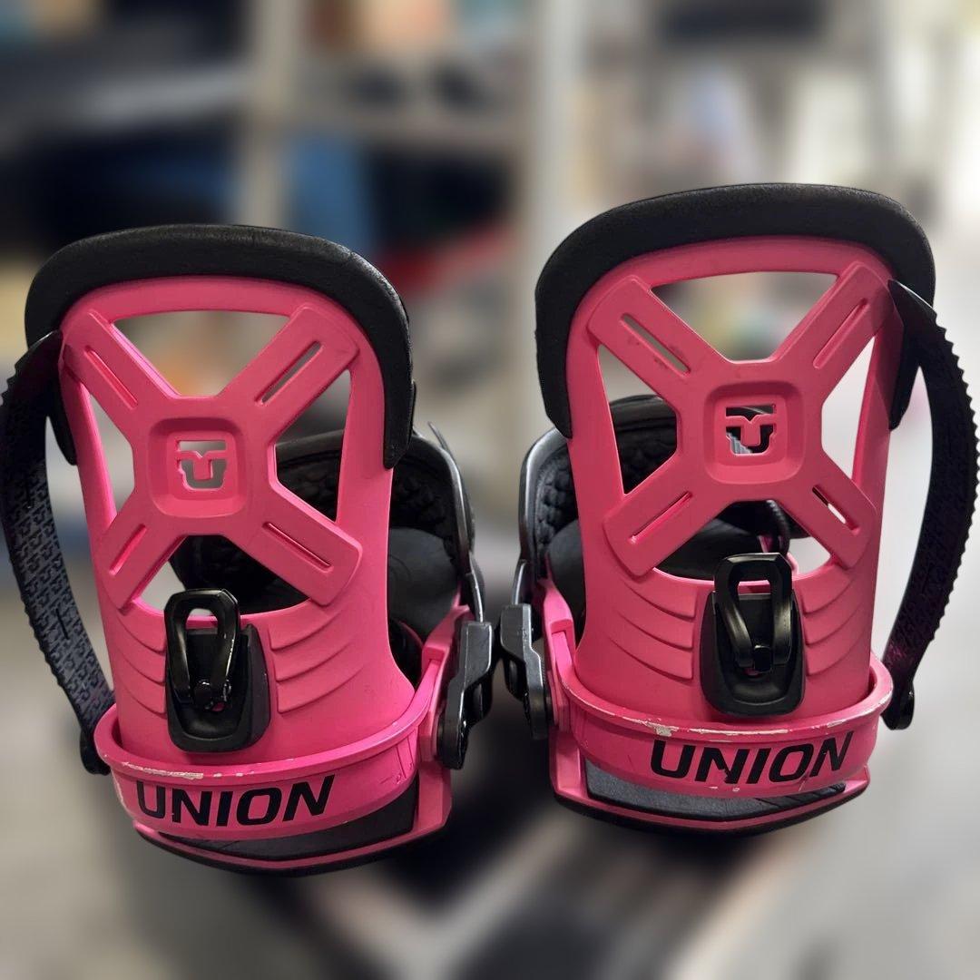 UNION CADET KIDS ビンディング ホットピンク 2021/22
