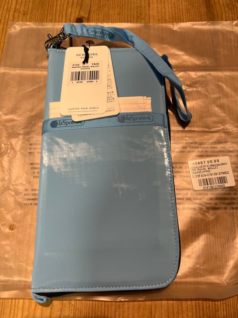 LeSportsac×ひとりっぷMASTER TRAVEL WALLETヒョウガ