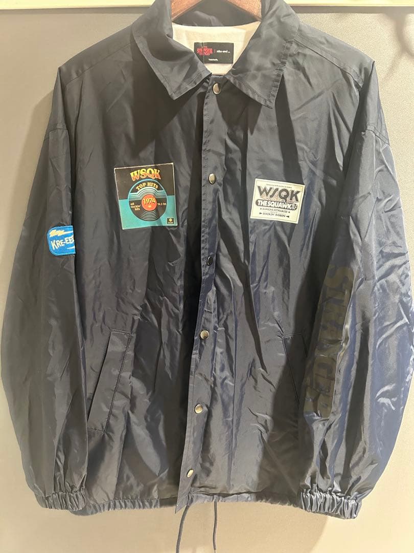 コラボアソートコーチジャケット　ニコアンド　ストレンジャーシングス