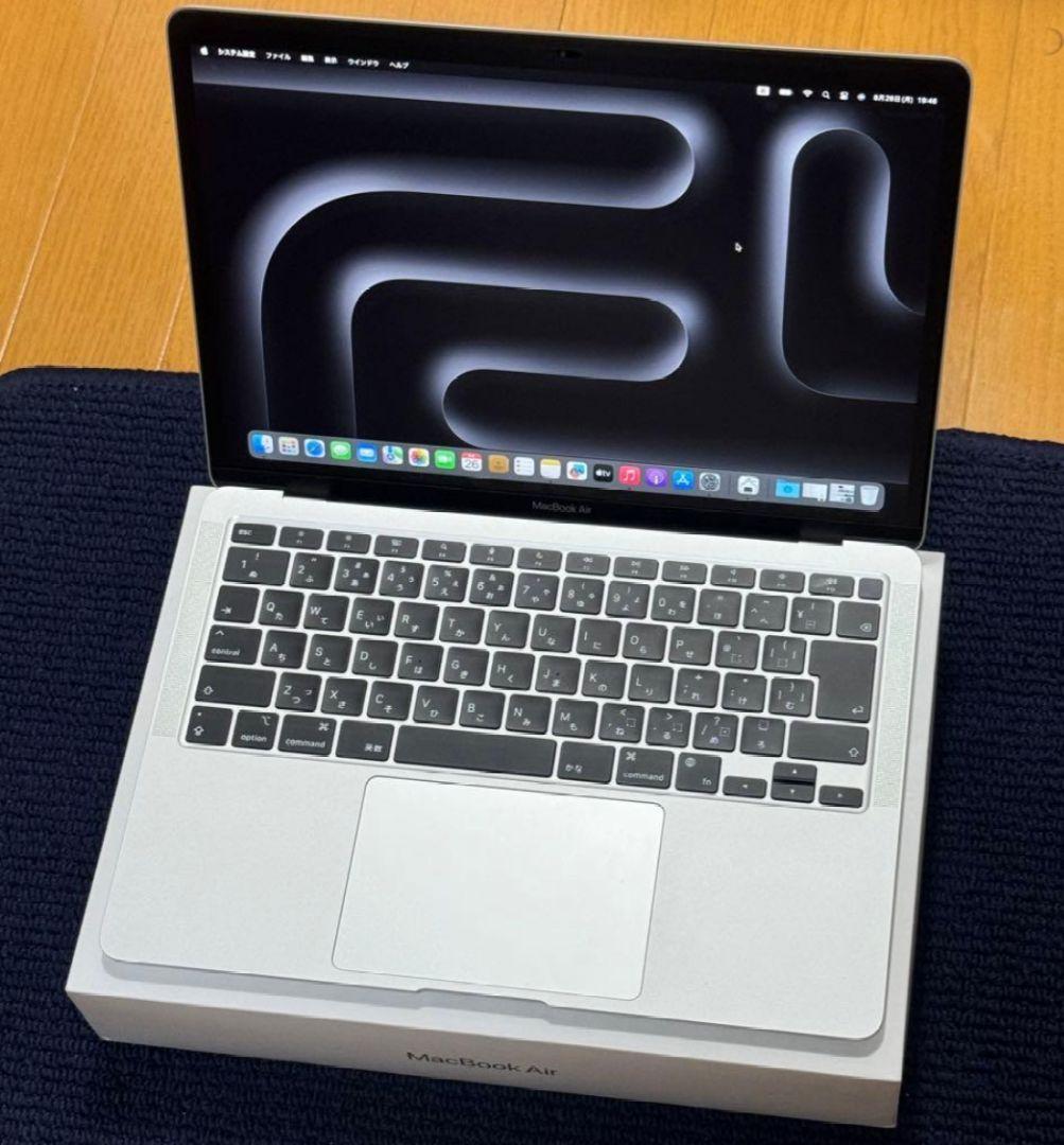 値下げ極美品！値下げMacBook Air 2020 シルバー MGN93J/A