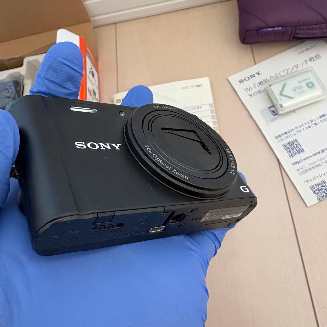 ミ*ギ様 SONY Cyber-shot DSC-WX350 ブラック　予備バッ