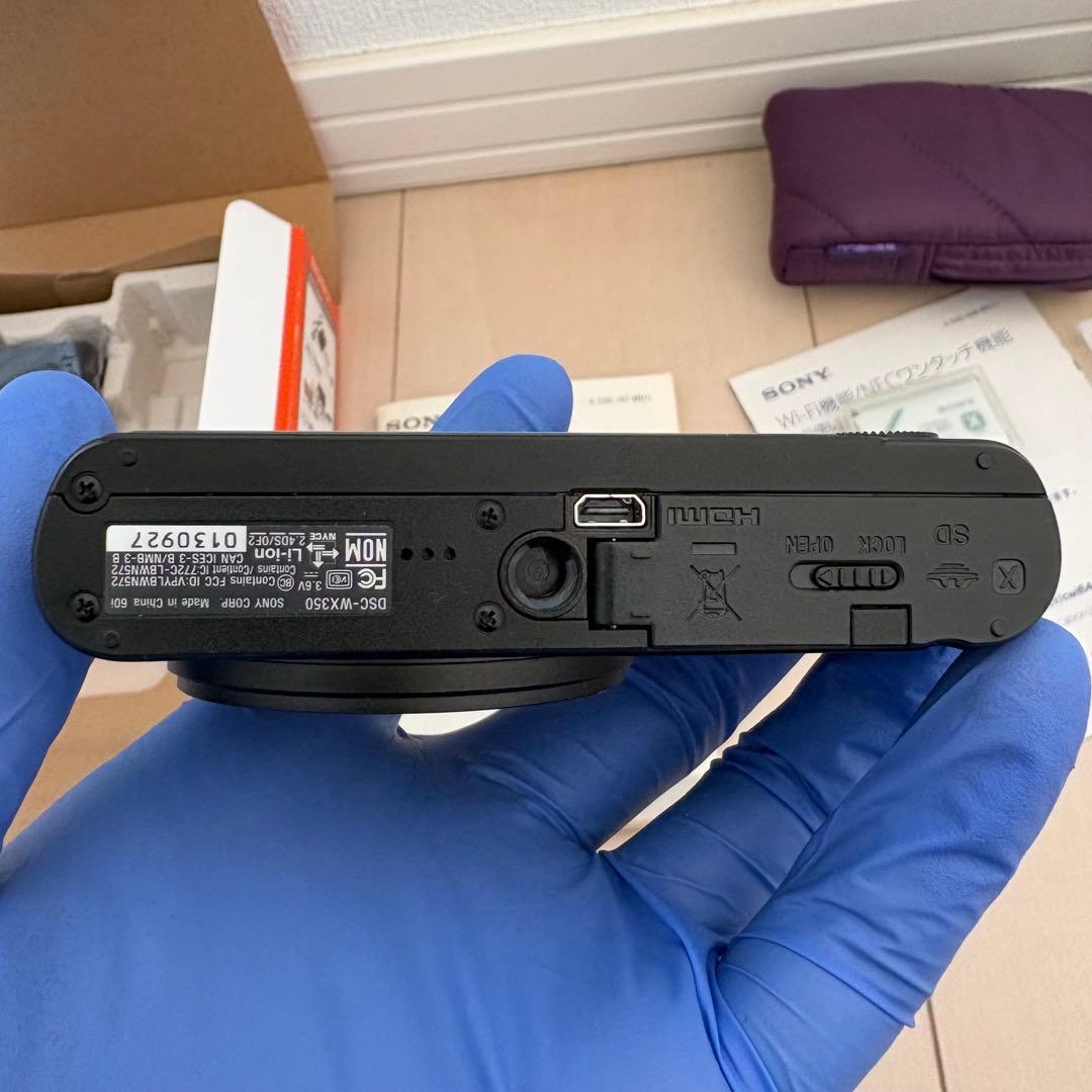 ミ*ギ様 SONY Cyber-shot DSC-WX350 ブラック　予備バッ