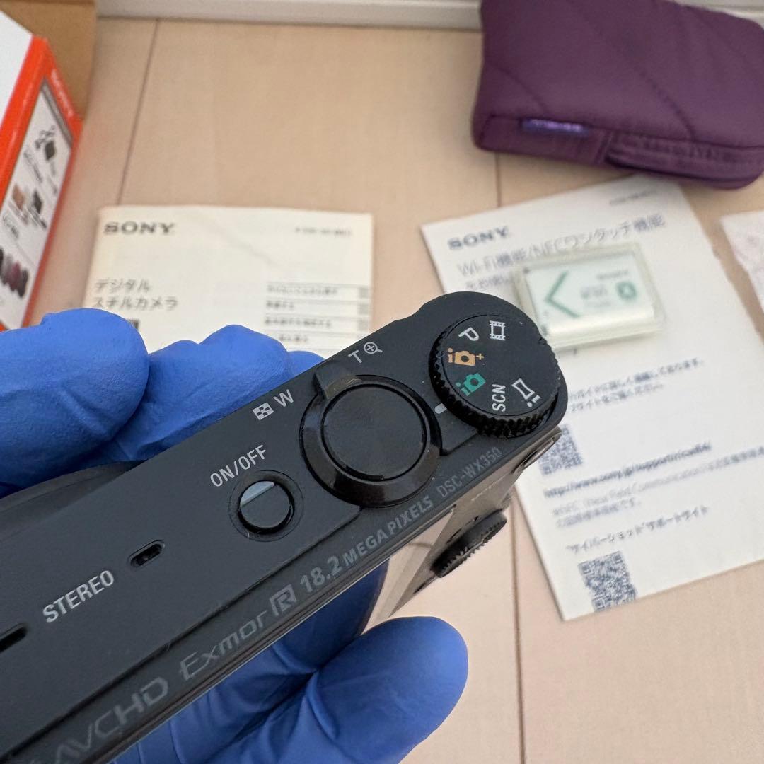 ミ*ギ様 SONY Cyber-shot DSC-WX350 ブラック　予備バッ