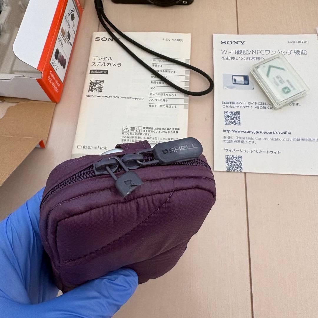 ミ*ギ様 SONY Cyber-shot DSC-WX350 ブラック　予備バッ