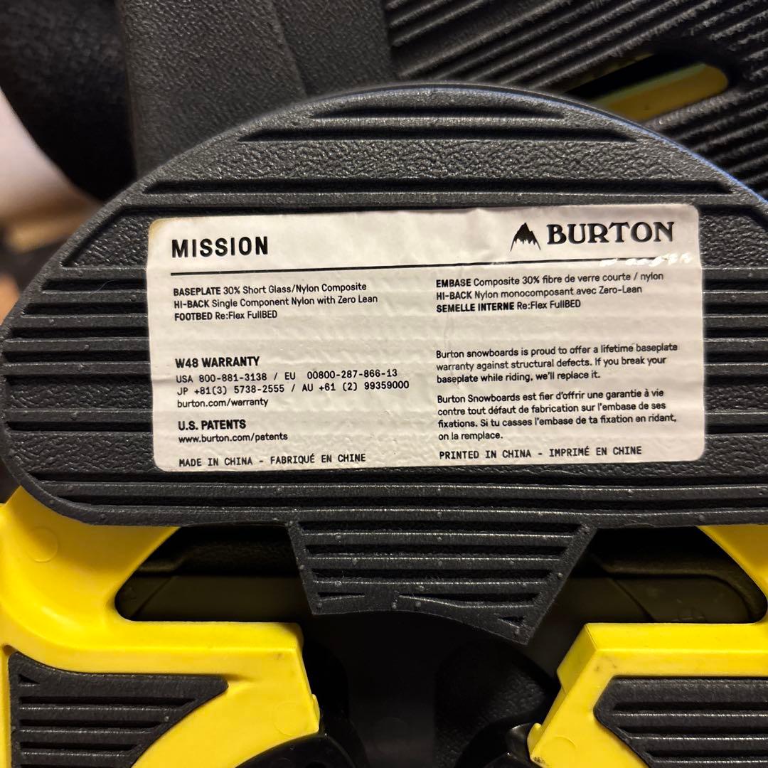 バートン ビンディング ミッション Burton Mission Mサイズ